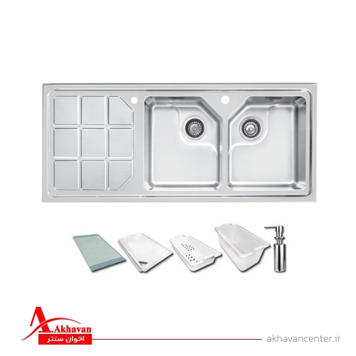 خرید اینترنتی سینک 324 توکار اخوان