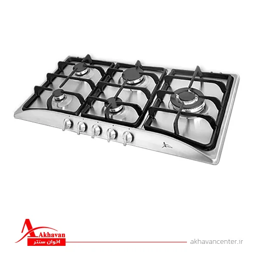 خرید اینترنتی اجاق گاز صفحه ای Gi-13-S استیل اخوان
